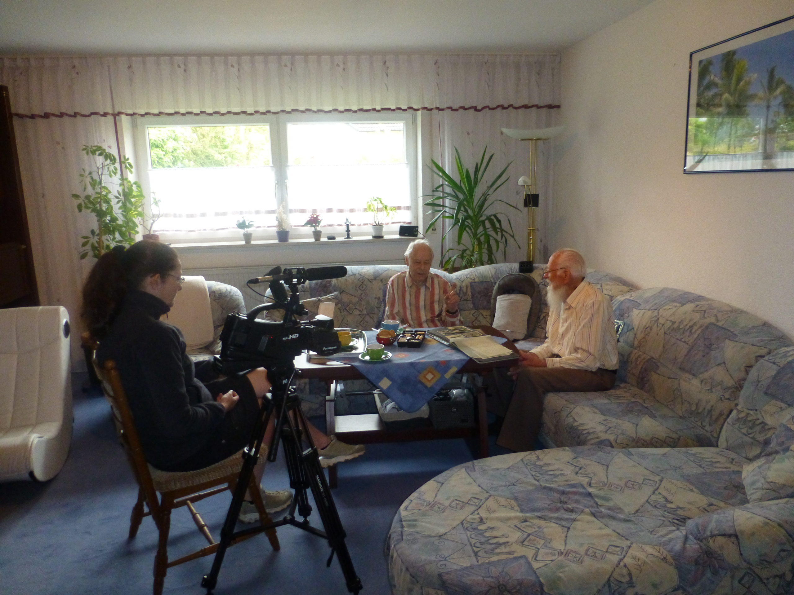 Heather Steele interviews Georg Fischl, a German paratrooper who fought in Normandy in June 1944